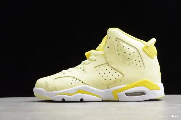 Rep Onekick Jordan (GS) 6 Dynamic Retro Floral Air 543390-800 Yellow 0329